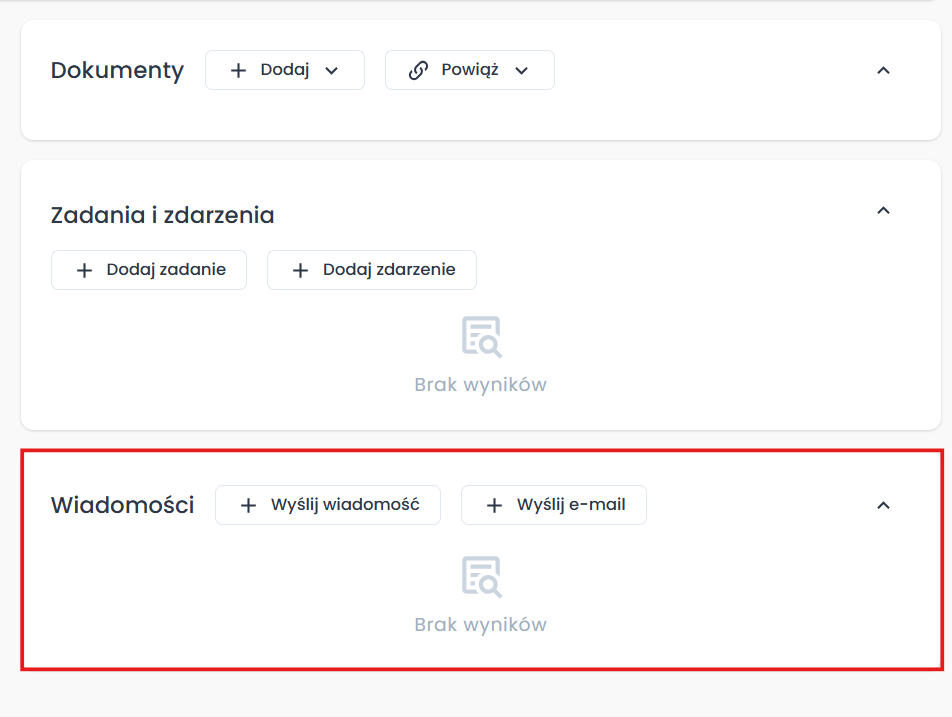 Wiaodmości powiązane z dokumentem